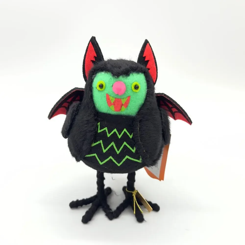 Batrick Bat Target Featherly Friends Hyde & Eek Felt Halloween Bird NEW